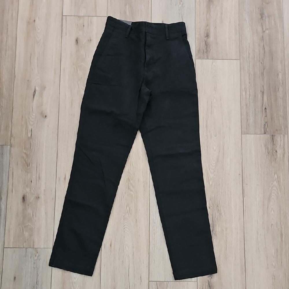 Banana Republic High Rise Authentic Chinos Classic Black Trousers